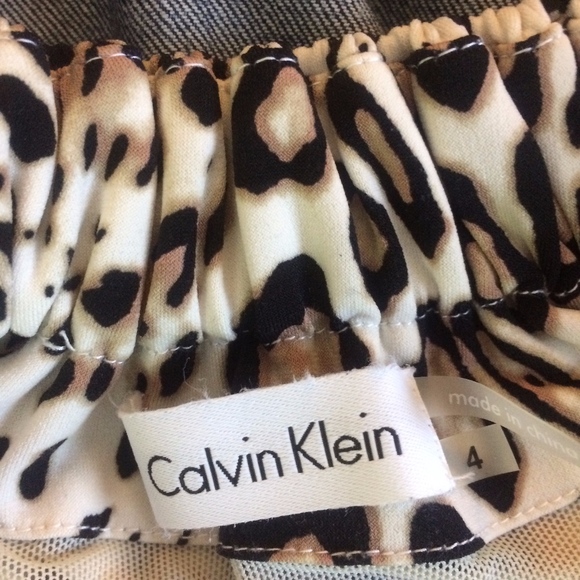 Calvin Klein Animal Print Dress - Picture 2 of 3